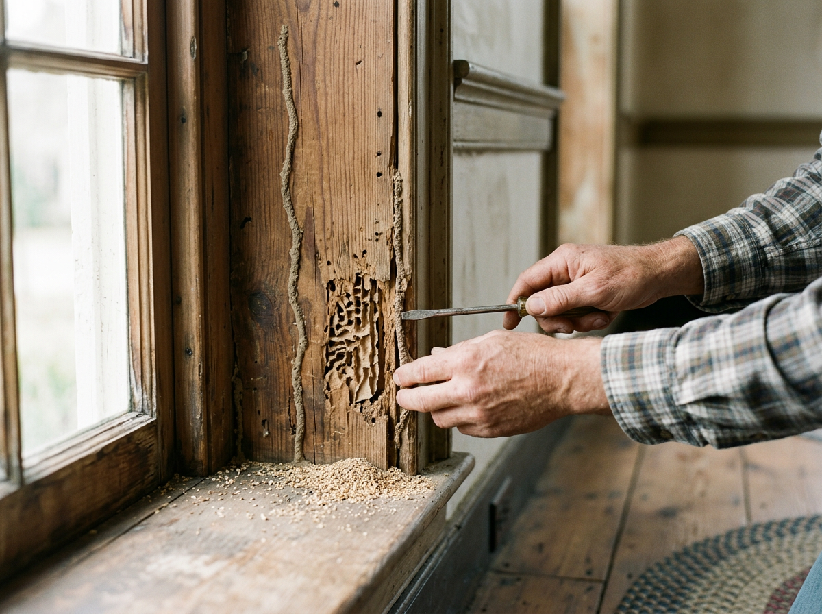 How To Identify Termite Damage In Easton Historic District Homes